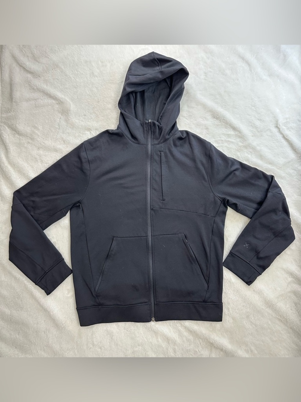 Lululemon City Sweat Zip Hoodie *Thermo Heathered Black Size Medium